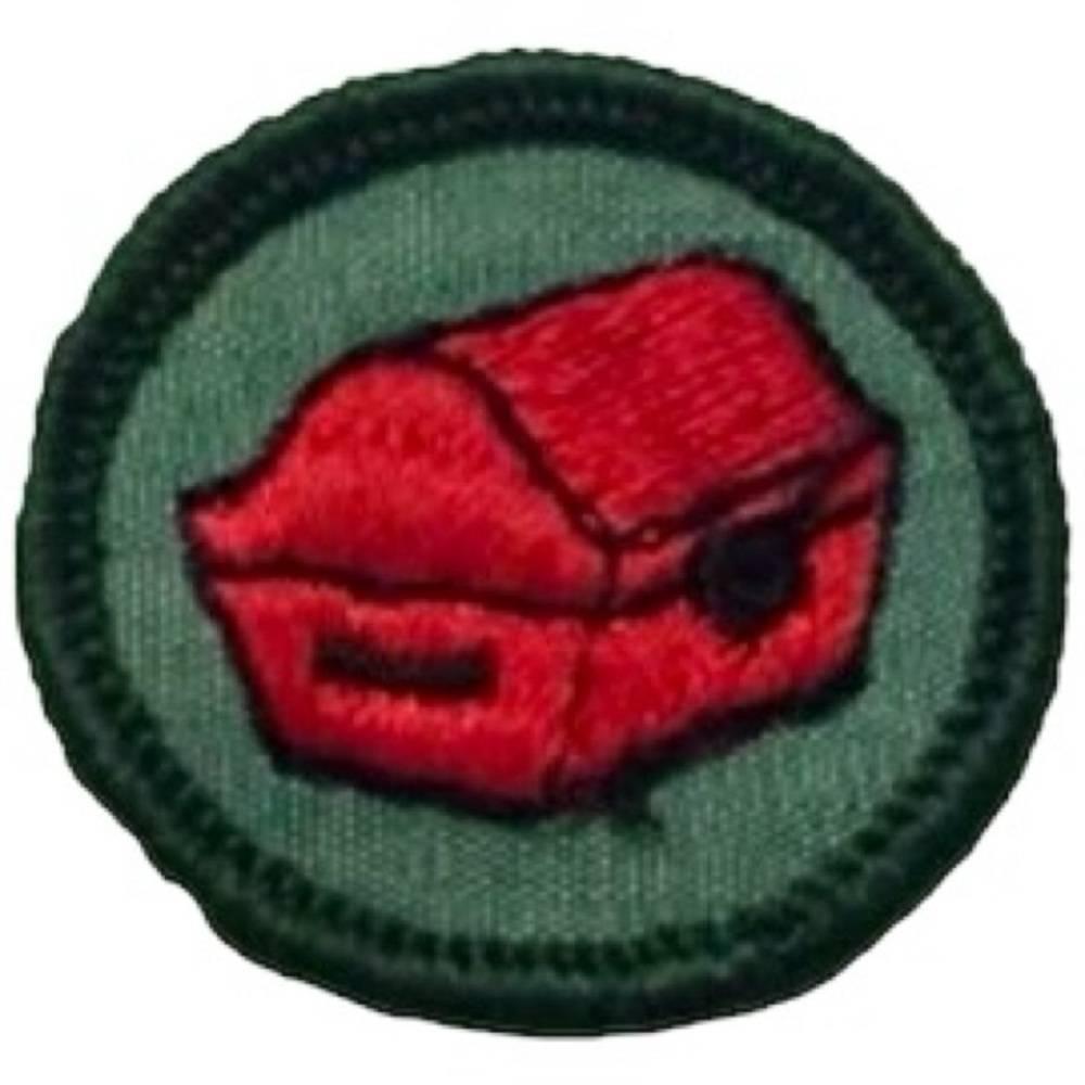 Vintage 1964 Girl Scouts Badge - Round 1.5”